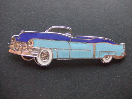 Cadillac Convertible 1953 blauw